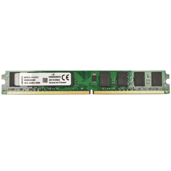 رم دسکتاپ DDR2 تک کاناله 800 مگاهرتز کینگستون مدل KVR8002N6-2G ظرفیت 2 گیگابایت